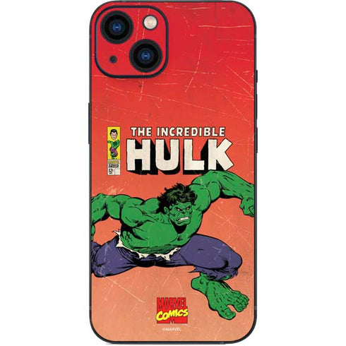 Marvel Classic Comics The Incredible Hulk iPhone 14 Skin